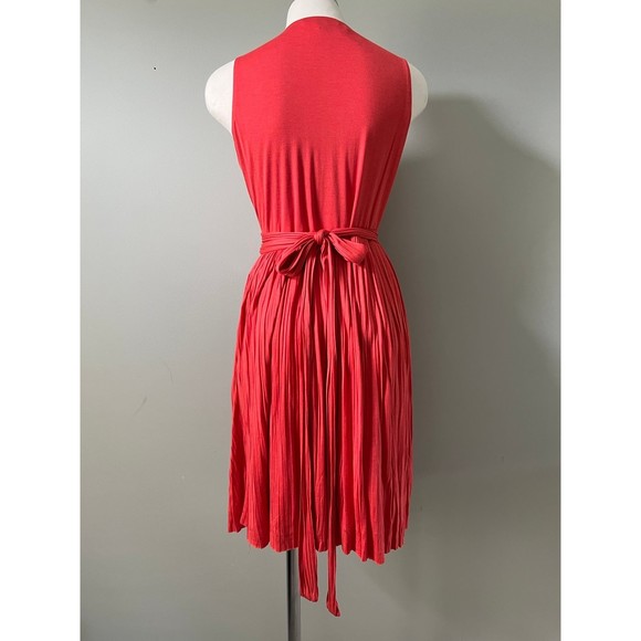 BNWOT Womens Orange Cotton Fall Dress | Banana Republic | sz Small - Picture 3 of 6